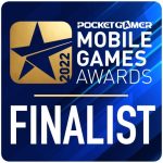 Mobile Game Awards 2022 Finalist badge