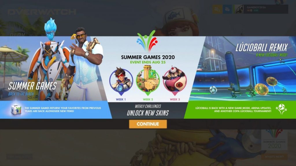 Screenshot of Overwatch from Activision Blizzard